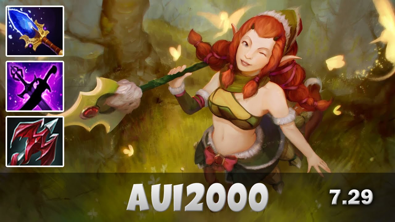 Aui2000 | Enchantress | Dota 2 Pro Gameplay - Patch 7.29
