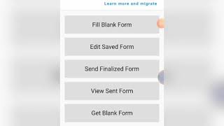 How to fill questionnaire using ODK app in smartphone