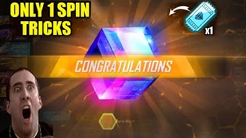 How To Get Magic Cube Only 1 Spin Tricks / 100% Working New Tricks Get Magic Cube In Free Fire