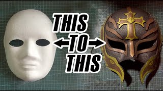 Rey Mysterio Mask Shell Mask Tutorial