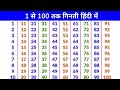 Ginti | ek se sau tak ginti | ginti in hindi | abcd | ginti 1 se 100 tak | गिनती Your Query 1 se 100