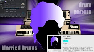 Arturia Purple Reigns Sound Bank Drum Pattern Demo Preset Married Drums screenshot 5