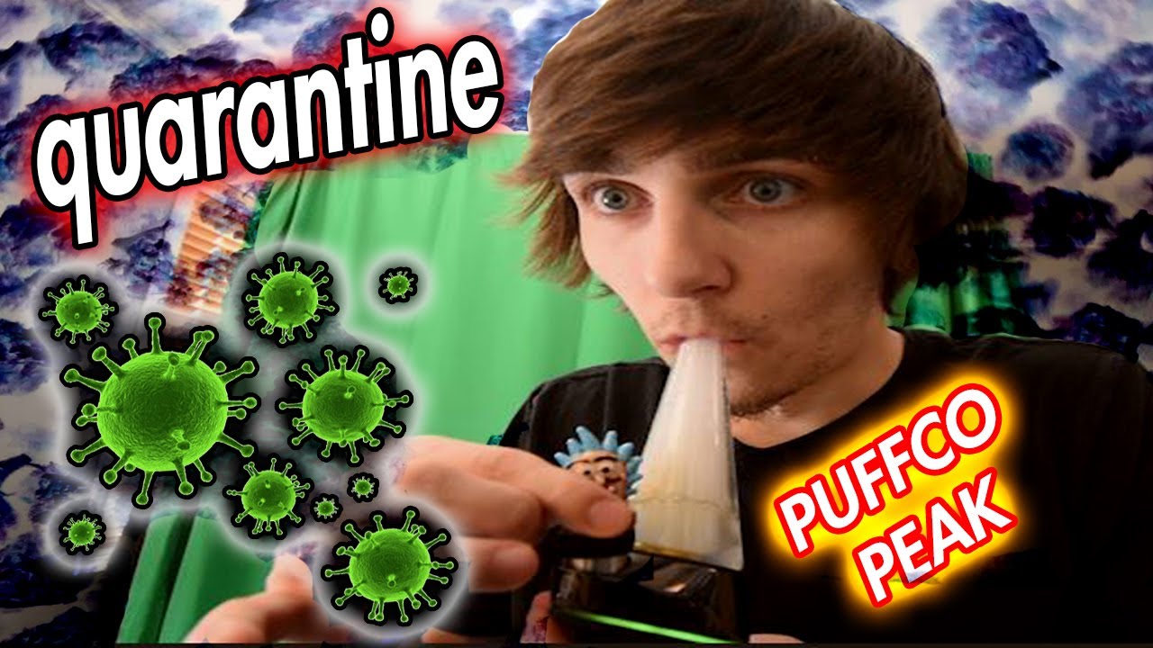 PuffCo Peak Smoke Session During Quarantine (LOCKED DOWN)
