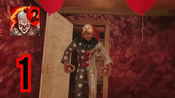 Death Park 2:Scary Clown Survival Horror Game:Walkthrough gameplay - Tutorial - part 1 (Android,ios)