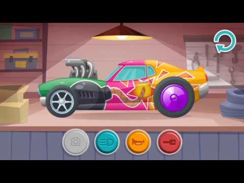 Kids Build color and design- cars , truck, buses