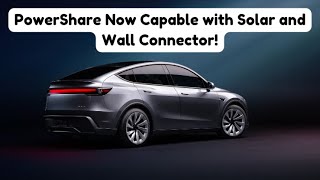 Powershare Now Capable With Solar And Wall Connector