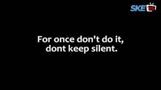 Say no to Rape