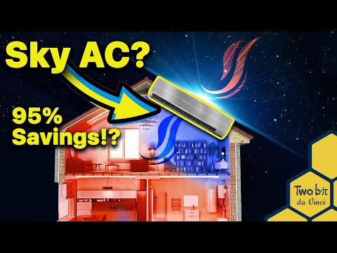 New AC Tech Sends Heat Into Space & Saves 95% On Cooling Bills!