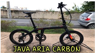 REVIEW FOLDING BIKE JAVA ARIA CARBON