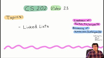 CS 202 Computer Science II: Fall 2020 Video 23 Livestream