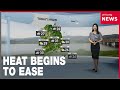 [Weather] Heat to ease midweek with rain