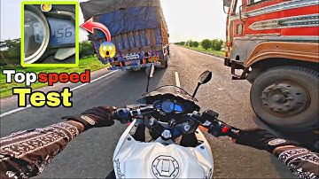 2023 Bajaj Pulsar Rs 200 Top Speed Test|| Bajaj Pulsar Rs 200 Top Speed|| Pulsar Rs 200 speed test😱