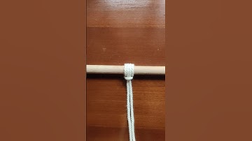 Macrame knot #macrame #knot #tutorial #beginners #macrameknot #macrameknots #macramè #shorts #reels