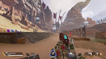Apex legends superfunny glitch. Invisible zipline at the firing range!!!