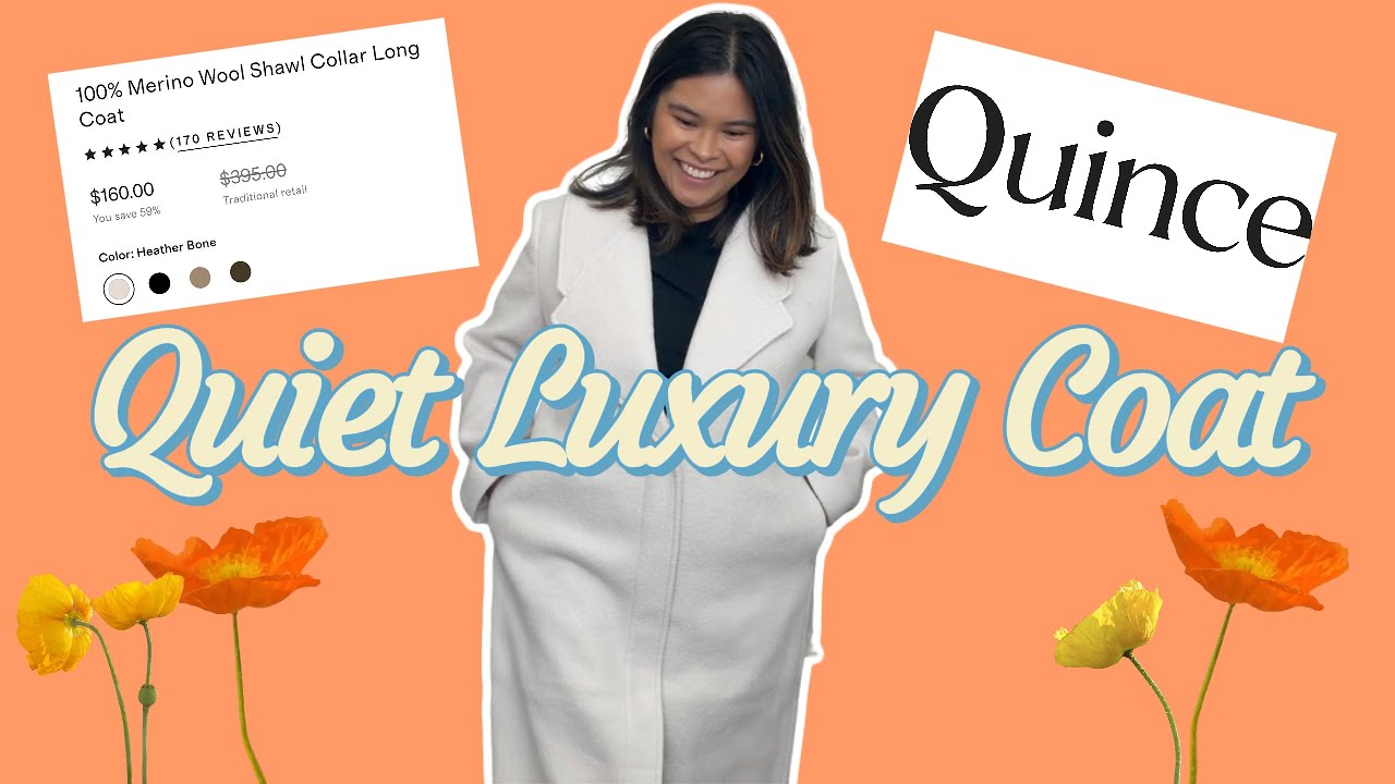 Trying On & Reviewing the Quince Merino Wool Long Coat — Honest First Thoughts 