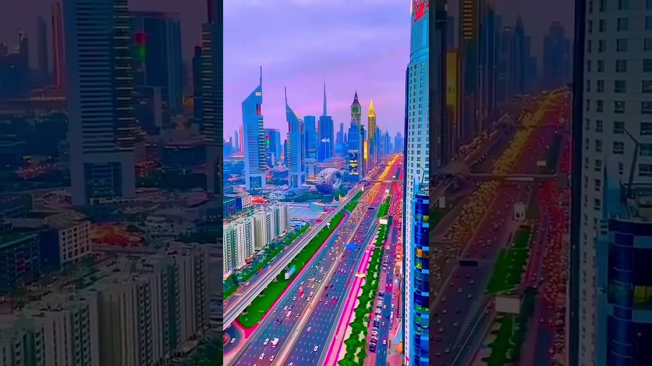 Beautiful Dubai City 