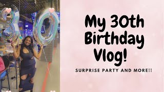 My 30th Birthday Vlog! Surprise Party! Weekend fun in Chicago! Best Birthday!Top Golf | Ocean Prime