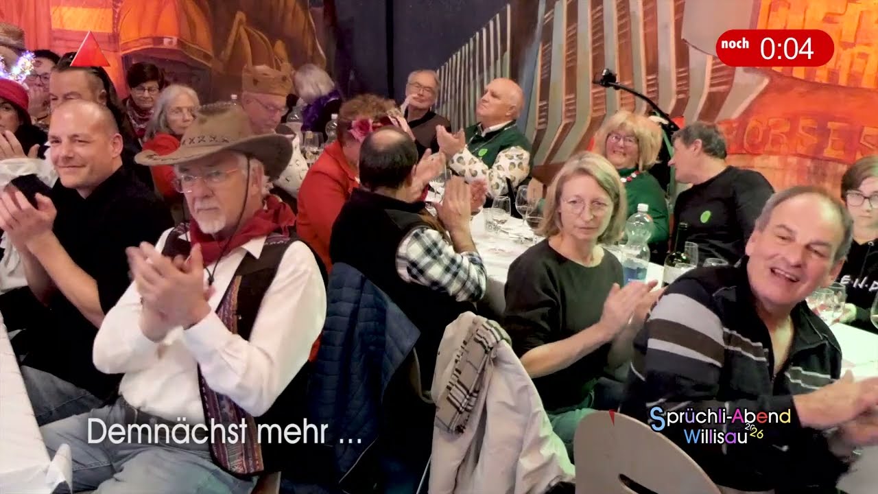 Sprüchliabend Schnitzelbänke Willisau 2026 Bronz Musig Teil 1