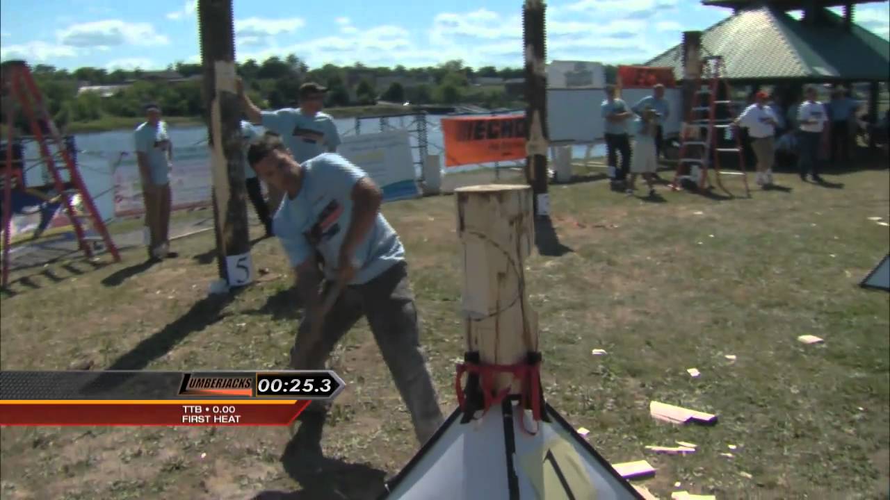 Lumberjack Championship, St. Stephen, New Brunswick, Part 2