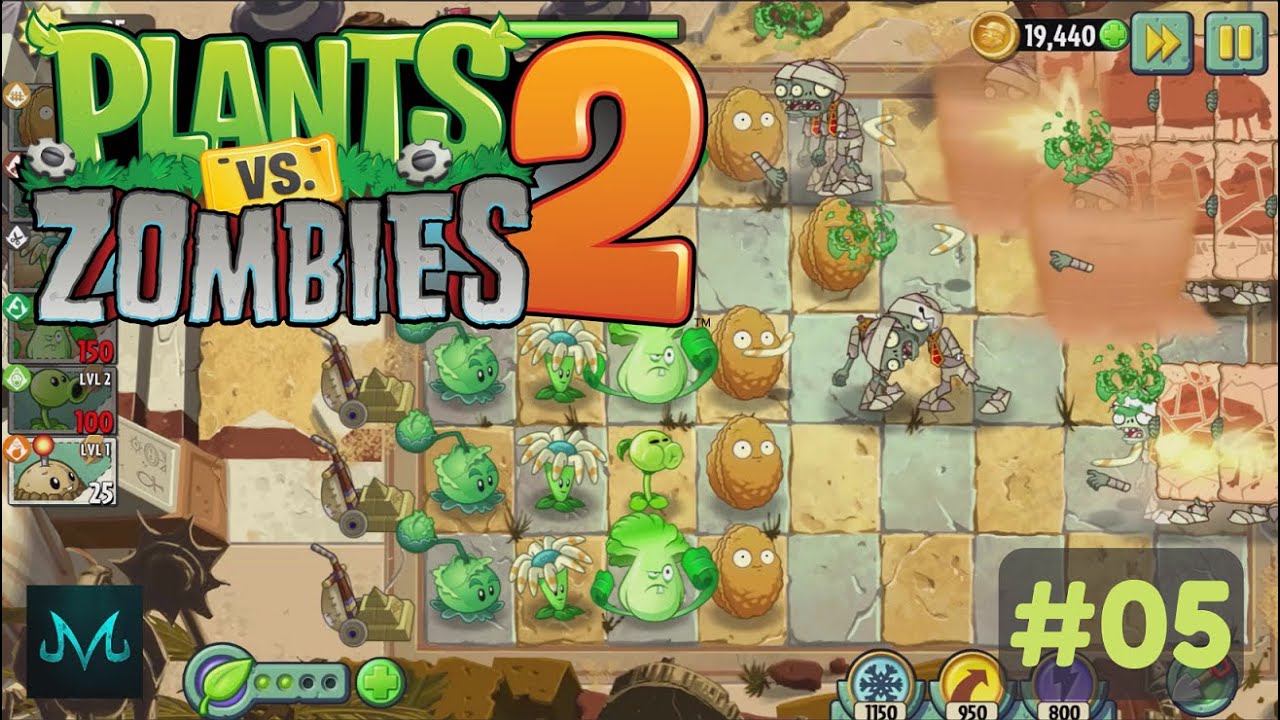 PLANTS VS ZOMBIES 2 GAMEPLAY [#05] - YouTube