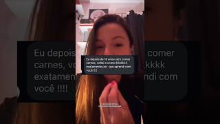 Vegetarianismo não mais❗️Gabriela Kretzer Naturopata Integrativa - #dieta #carnivore #keto #foco