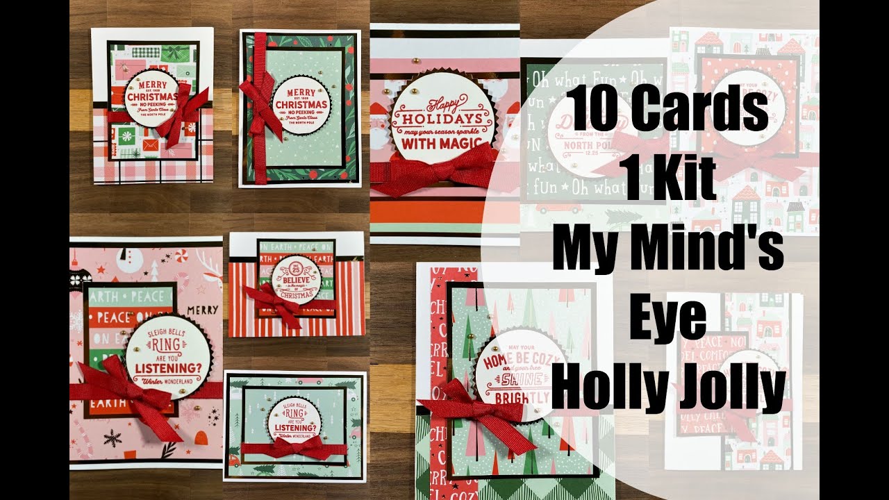 My Minds Eye Holly Jolly Advent Kit