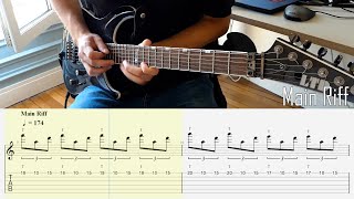 Amon Amarth - As Loke Falls Guitar Lesson w/ TABS (The way Johan and Olavi play it)