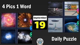 4 Pics 1 Word Daily Puzzle September 19 2021 Up To The Stars Answer screenshot 4