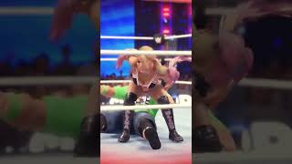 Alexa Bliss Triple Hip Attack to John Cena #wwe #alexabliss #johncena #wwe2k22 #wwe2k23 #shorts
