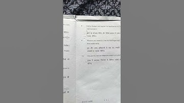 BA part 3 Political science Honours Question Paper 5 (BRABU)Paper 5(19-22)📚📚💥#shorts