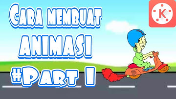 Cara Membuat Animasi Bergerak Di Android | KINEMASTER TUTORIAL #1