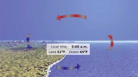 Sea Beeze Land Breeze Animation