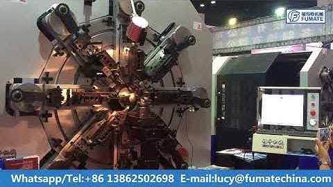 FUMATE camless computer spring machine