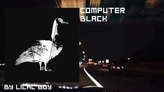 computer black / lilac boy