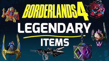 6 ZELDZAAMSTE items in Borderlands 4 | Repkit, Schild, Verbetering