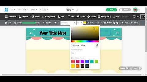 Oracle Intelligent Advisor - Integration of Easel.ly PDF File
