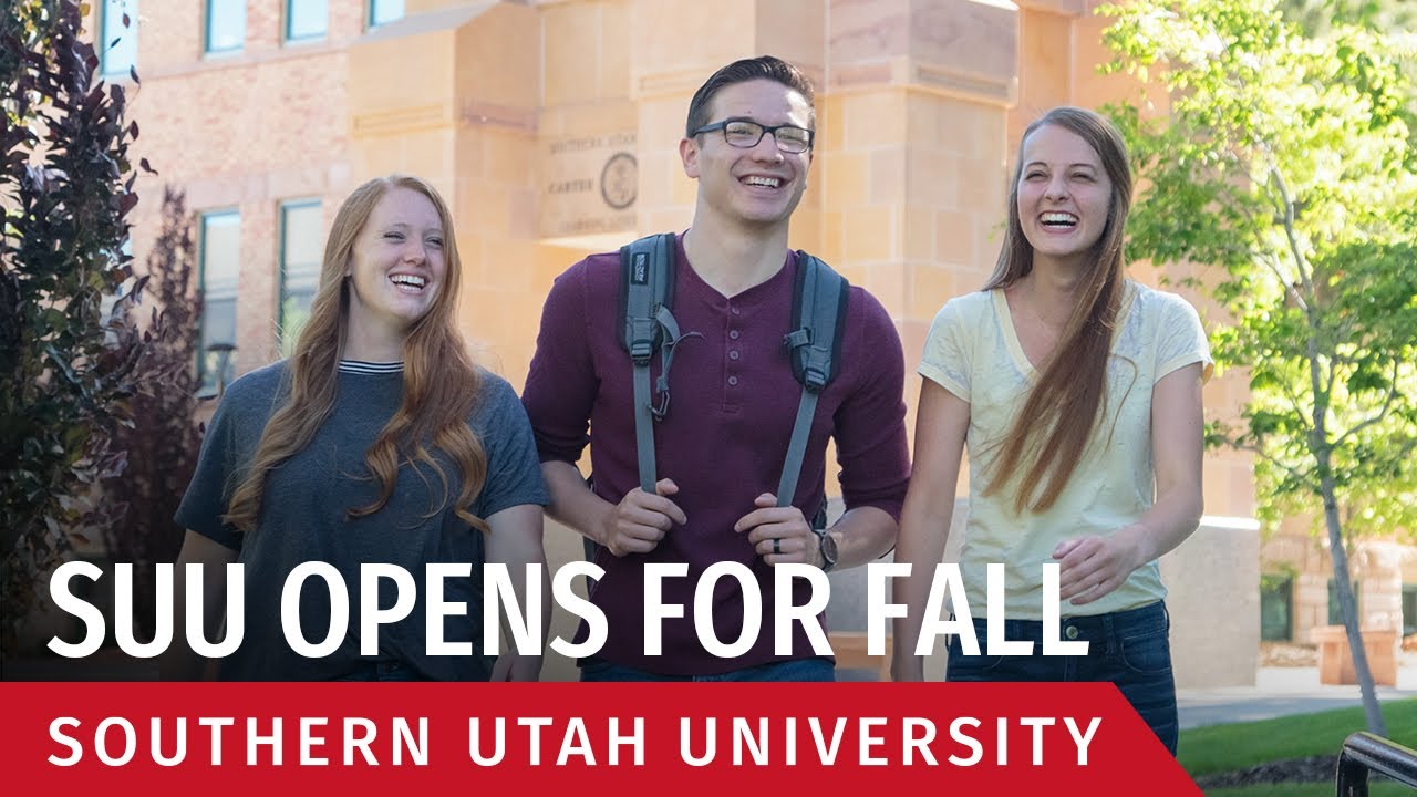 SUU Opens for Fall Semester A Message from President Scott L Wyatt