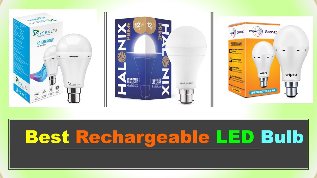 Best Rechargeable LED Bulb in India 2023 ⚡ CHARGING BULB ⚡ बेस्ट