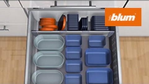 ORGA-LINE for plastic containers: The right lid for every container | Blum