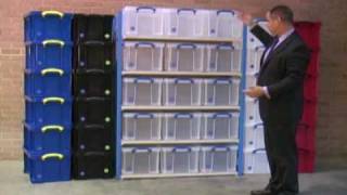 48 Litre Really Useful Boxes by EZR Shelving by EZR Shelving 18,074 views 14 years ago 2 minutes, 45 seconds