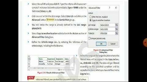 Class VII Computer Ch-2 Using Excel As Database Part-1A