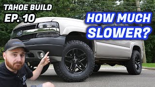 I Put BIGGER TIRES on my TAHOE and Tested the 060 Time