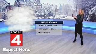 What are snow squalls and why do they cause pile-up crashes on highways? (quick explainer)