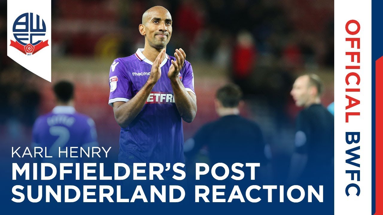 KARL HENRY Midfielder s Post Sunderland Reaction YouTube