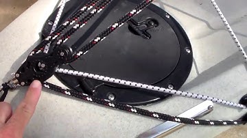 Hobie Island Continuous Loop Sheeting System