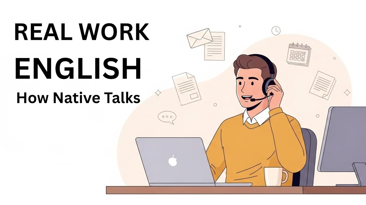 Так говорят носители языка на работе (это не классический английский из учебников!).