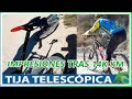 Impresiones tija telescópica por comunitario Hombre de Negro