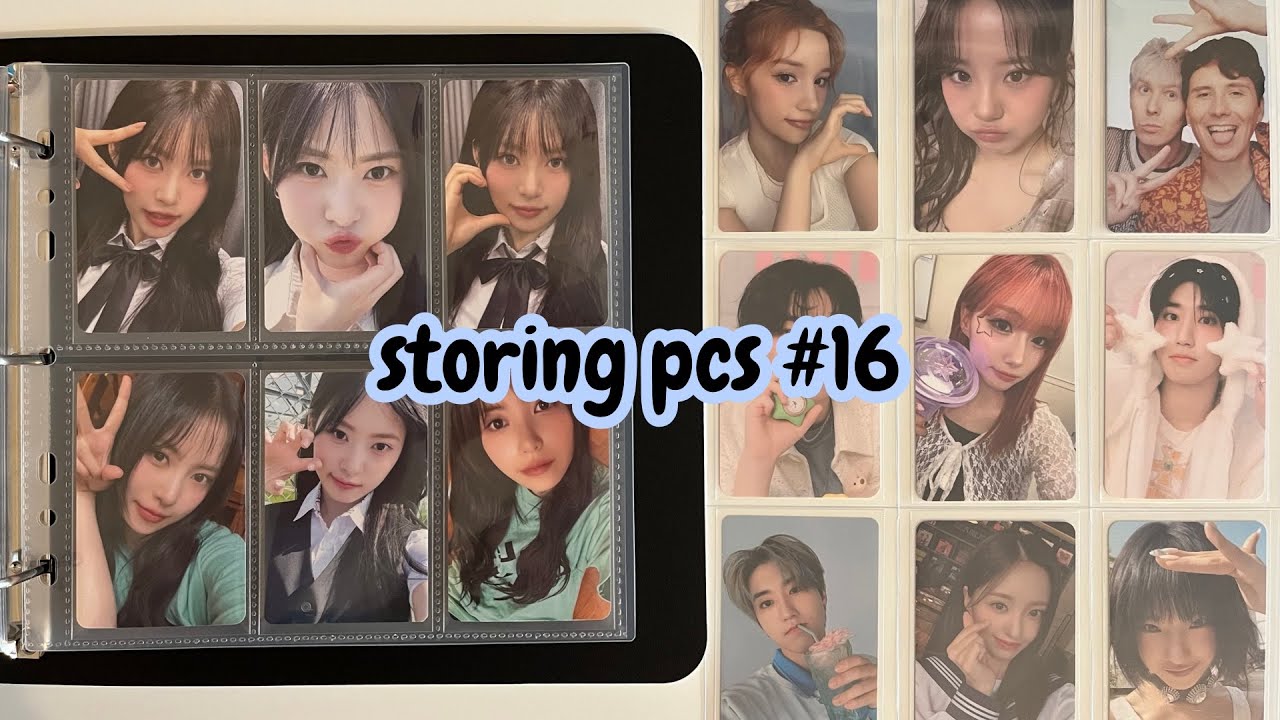 storing photocards in my binders 16 (stray kids, kep1er, rescene, csr, madein, purple kiss & more!)