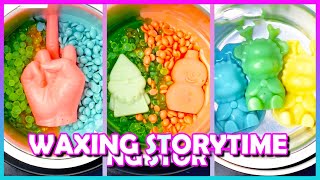 🌈✨ Satisfying Waxing Storytime ✨😲 #631 My high school teacher try to show me his d*ck