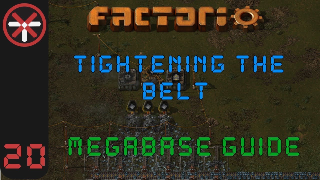 Factorio tightening the belt megabase guide ep20 uranium processing